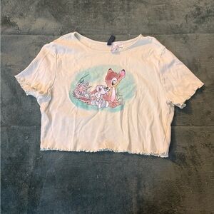 H&M Divided Bambi Crop Top